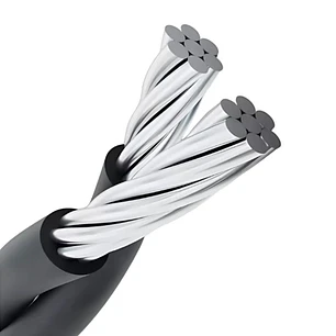 Cable Aluminio Preensamblado 2x25mm2 (2 Cond. Aislados)