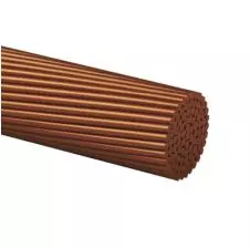 Cable De Cobre Desnudo #2/0 19 Hebras x Metros 1