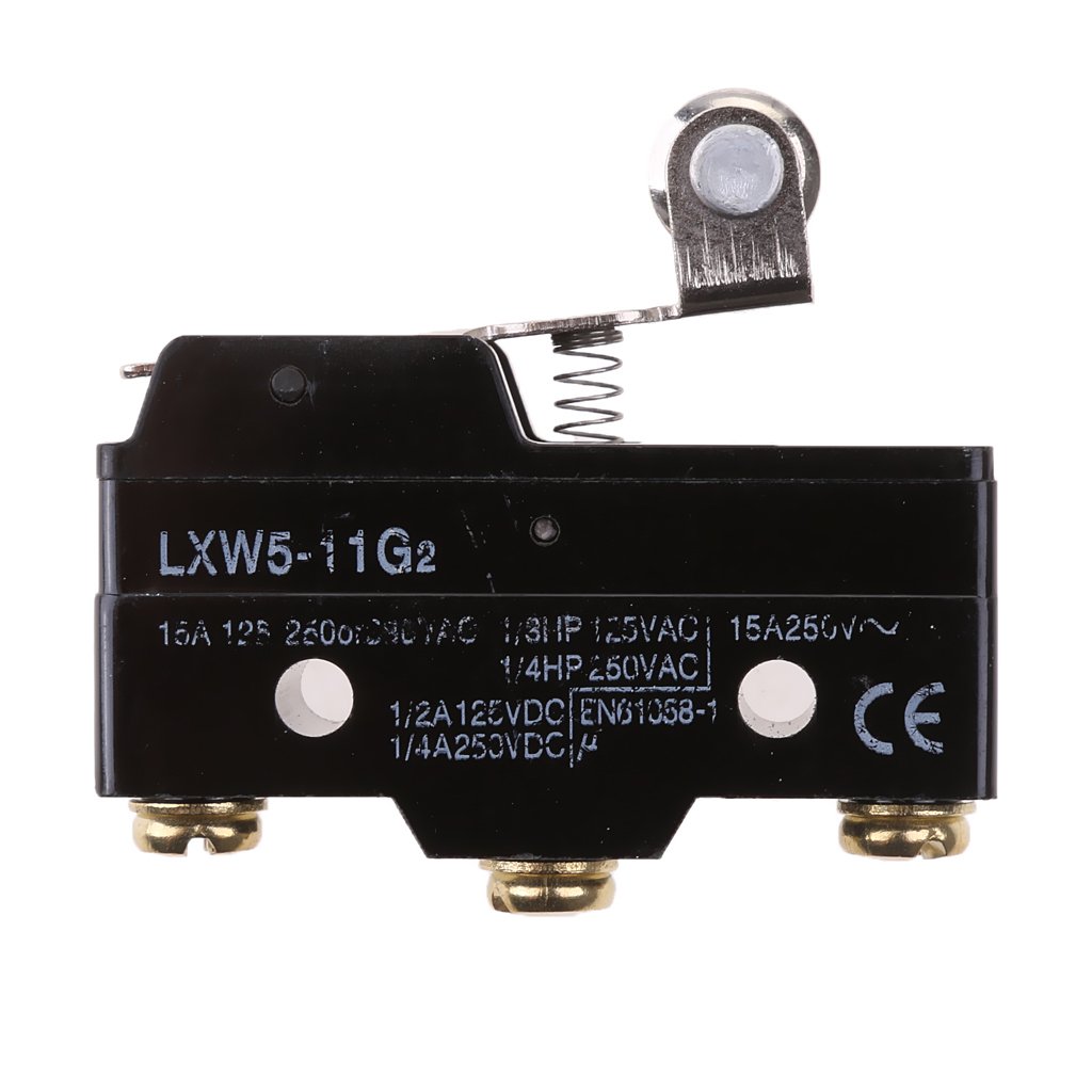 Micro Switch Final de Carrera LXW5-11G2  Palanca Corta con Roldana 2