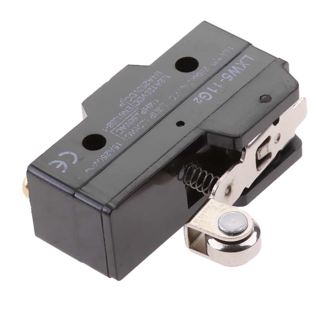 Micro Switch Final de Carrera LXW5-11G2  Palanca Corta con Roldana 3