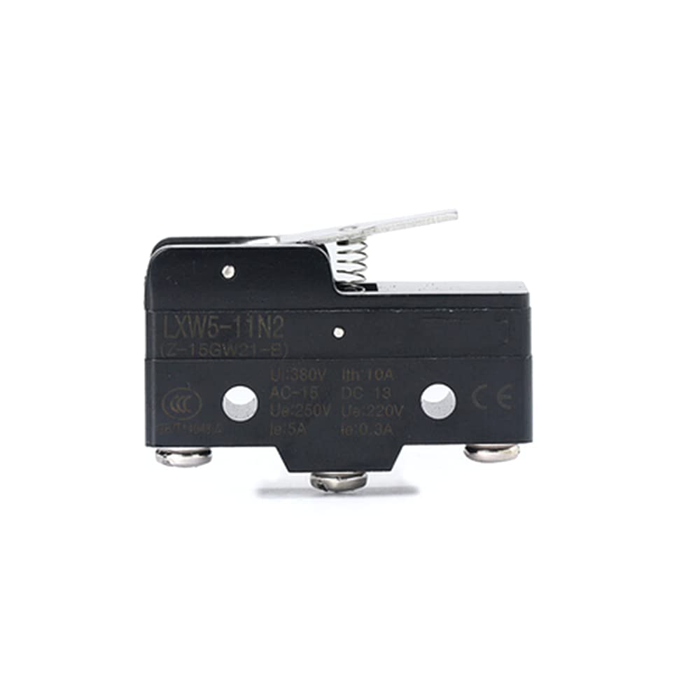 Micro Switch de Límite 15A LXW5-11N2 con Palanca para Gabinete 2