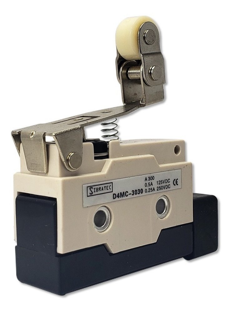 Micro Switch Metálico Palanca de Rodillo Unidireccional D4MC-3030 IP65 1