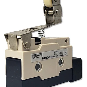 Micro Switch Metálico Palanca de Rodillo Unidireccional D4MC-3030 IP65