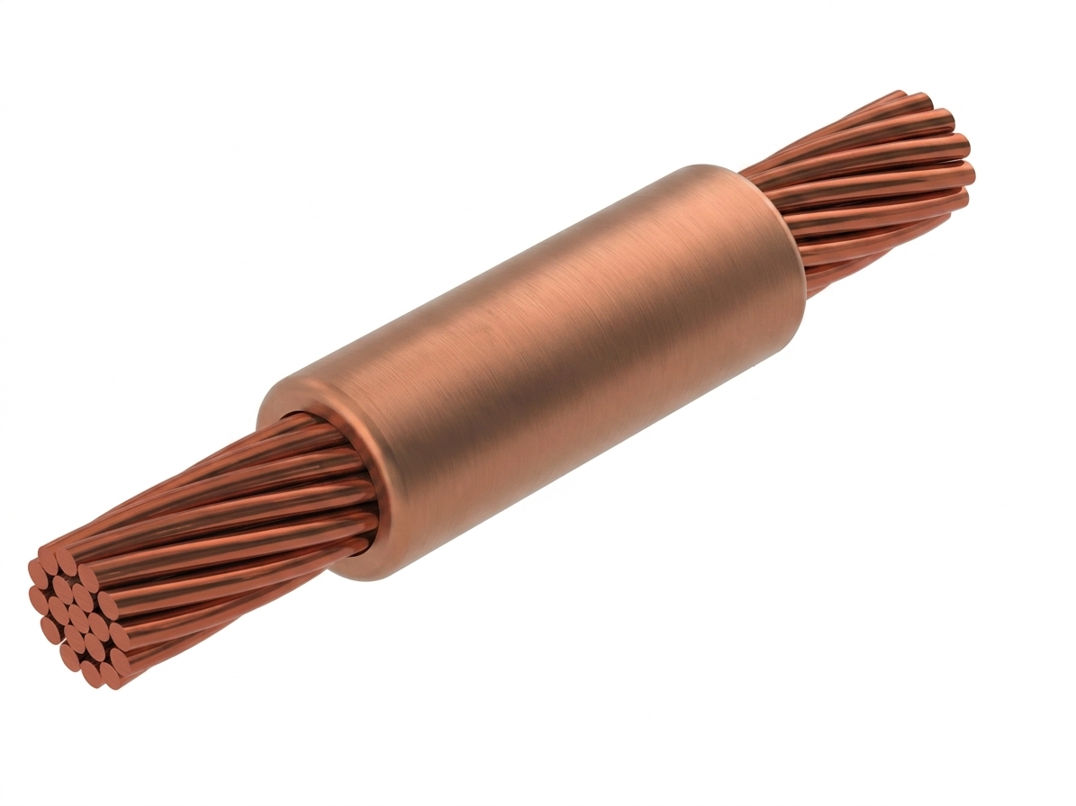 Molde de Grafito Unión Recta Cable a Cable 35 mm² / 2 AWG 1
