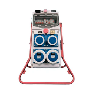 Tablero De Faena Estanco ABS 220VAC 2H16A + 2H32A IP66