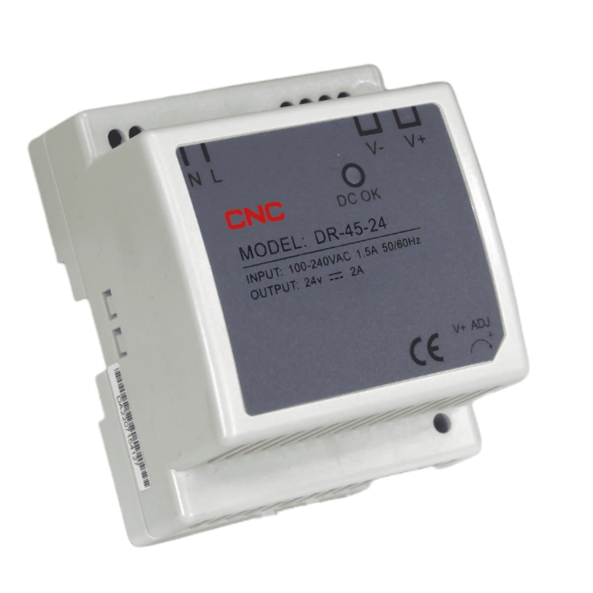 Fuente de Poder Poder a Riel Din 45w 12VDC 3,5A  1