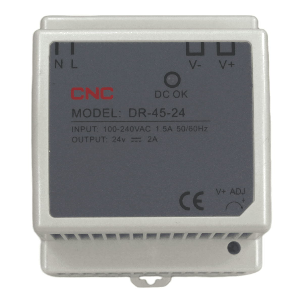  Fuente de Poder 60W 24VDC 2.5A a riel DIN CNC  1