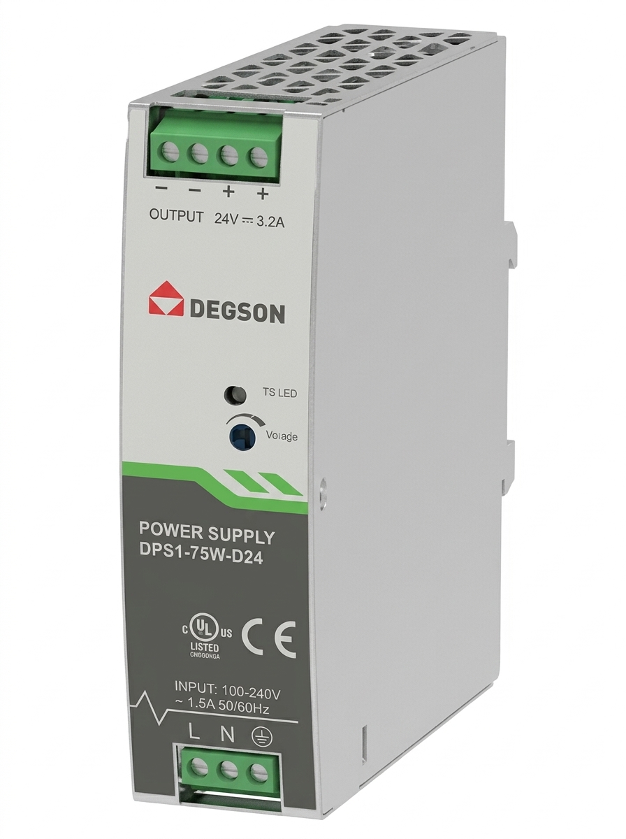 Fuente de Poder a Riel DIN 24VDC 20A Degson 480W 1