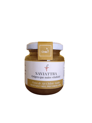 PASTA DE AJO CHILOTE MOSTAZA Y MIEL (140 g)