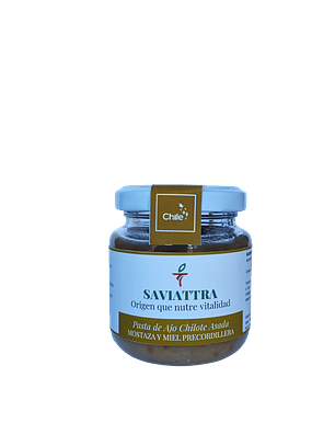 PASTA DE AJO CHILOTE ASADA CON MOSTAZA Y MIEL (140 g)