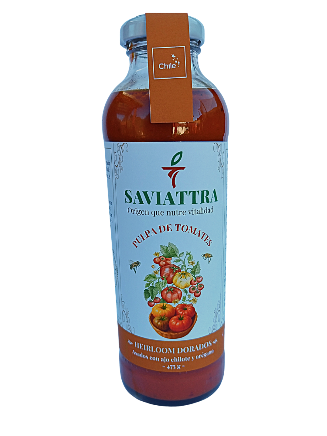PULPA DE TOMATES HEIRLOOM DORADOS ASADOS (475 G) 1
