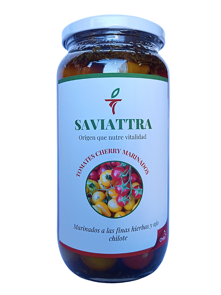 MARINADO DE TOMATES CHERRY CON FINAS HIERBAS Y AJO CHILOTE ( 1000 g) 1