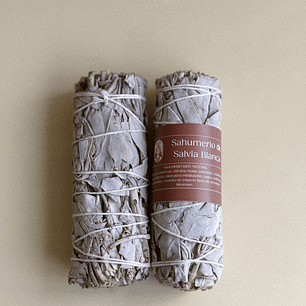 Sahumerio de salvia blanca