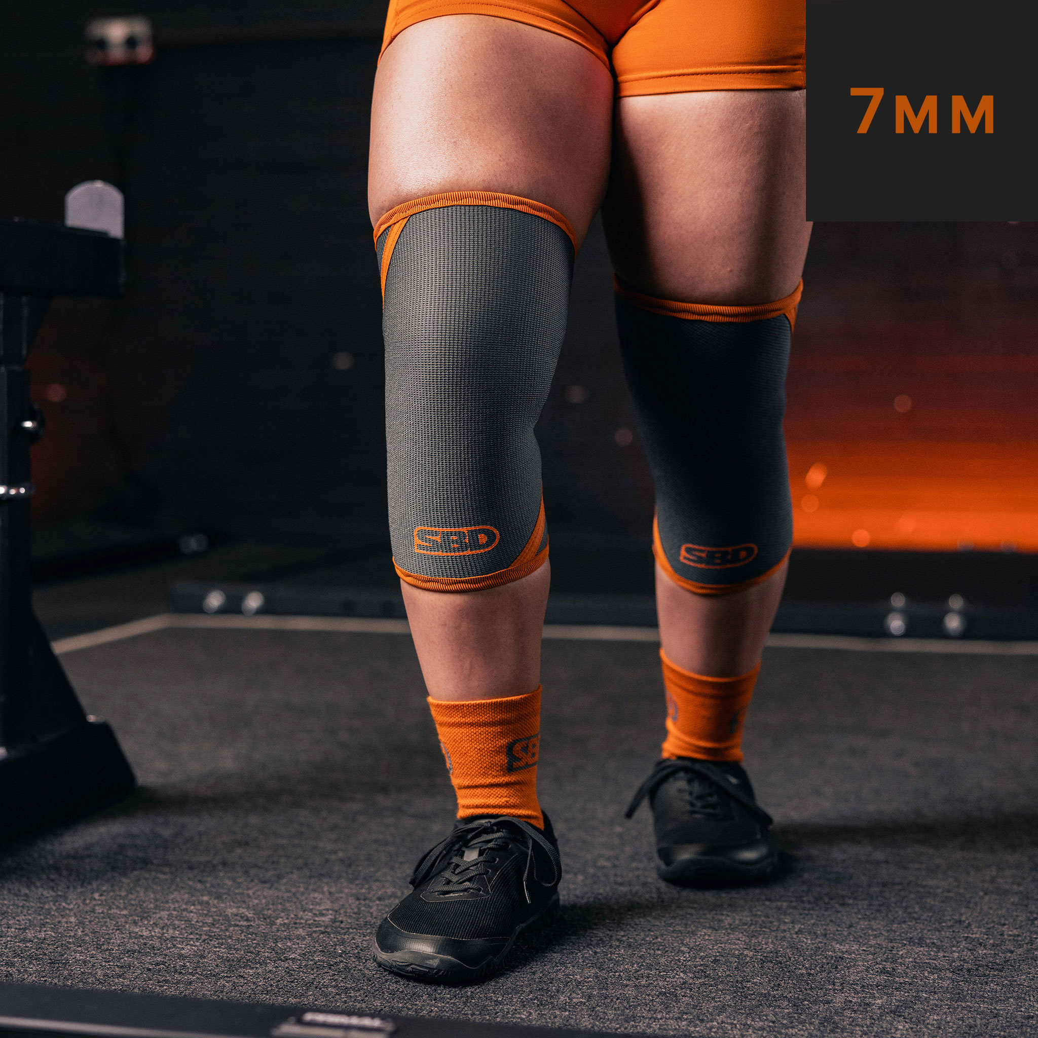 RODILLERAS POWERLIFTING (GRISES) FORGE