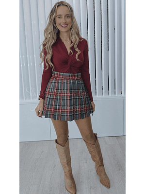 Body com Detalhe de Nó no Peito