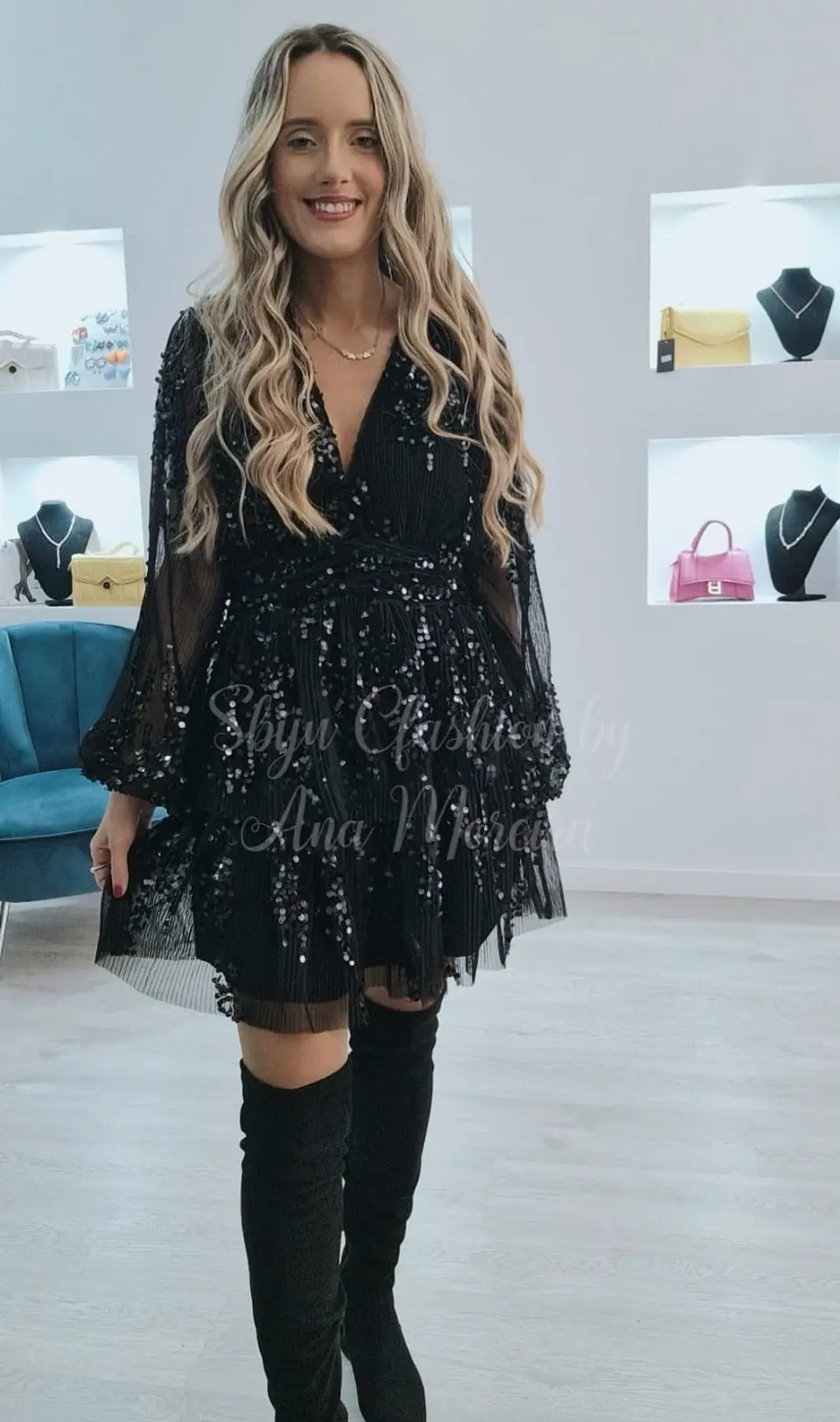 Vestido com Brilho 7