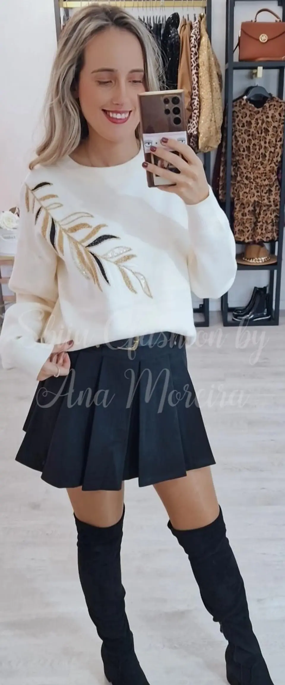 Saia-Calção Versátil com Cinto 4