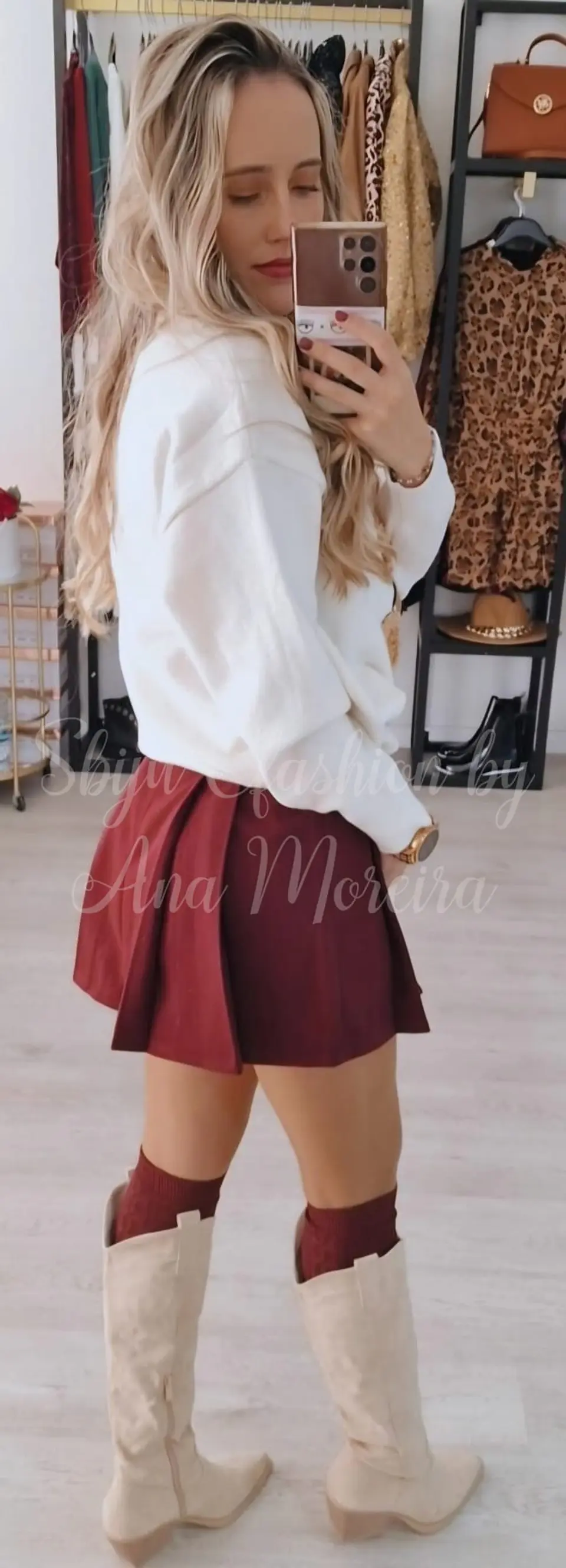 Saia-Calção Versátil com Cinto 7