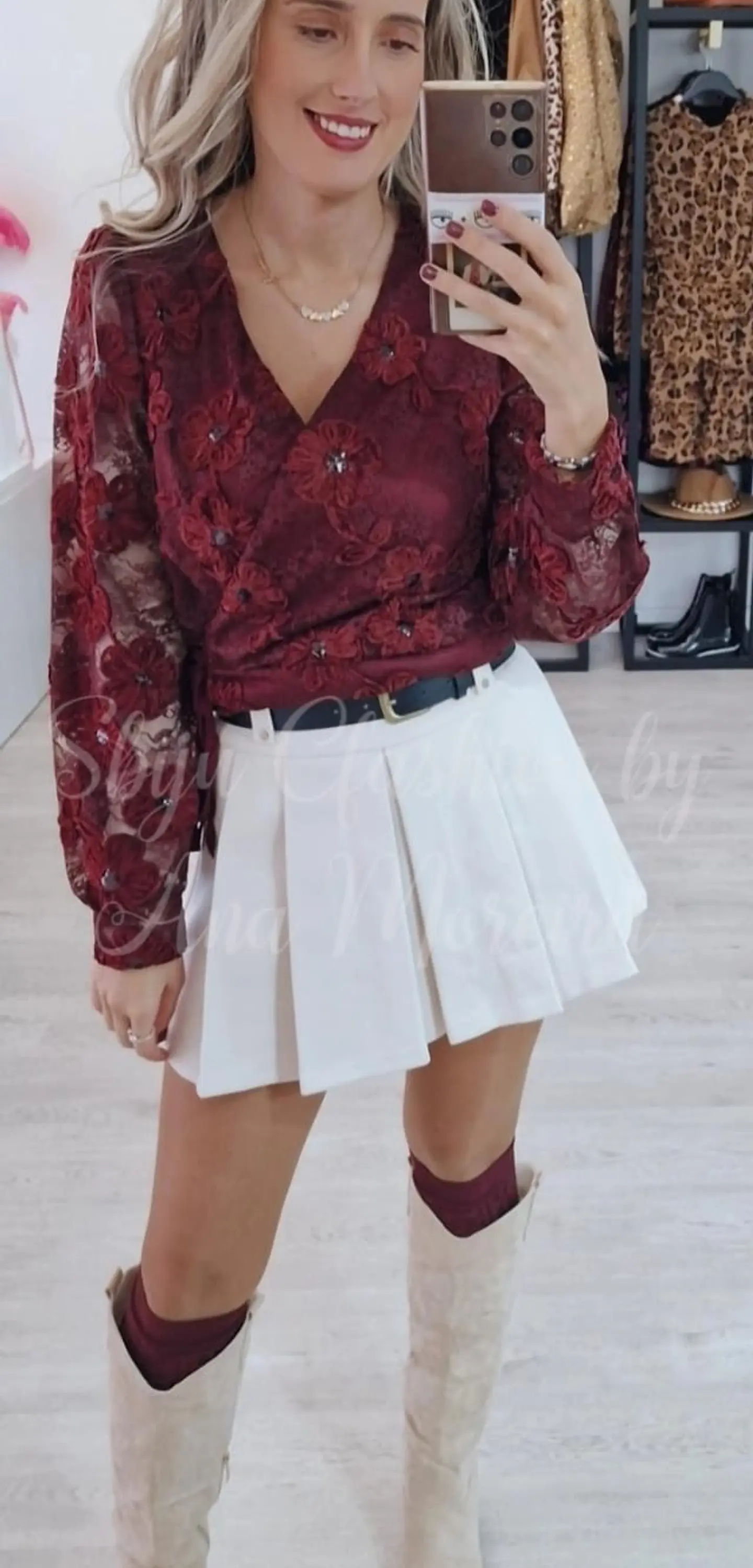 Blusa com Decote Cruzado  2