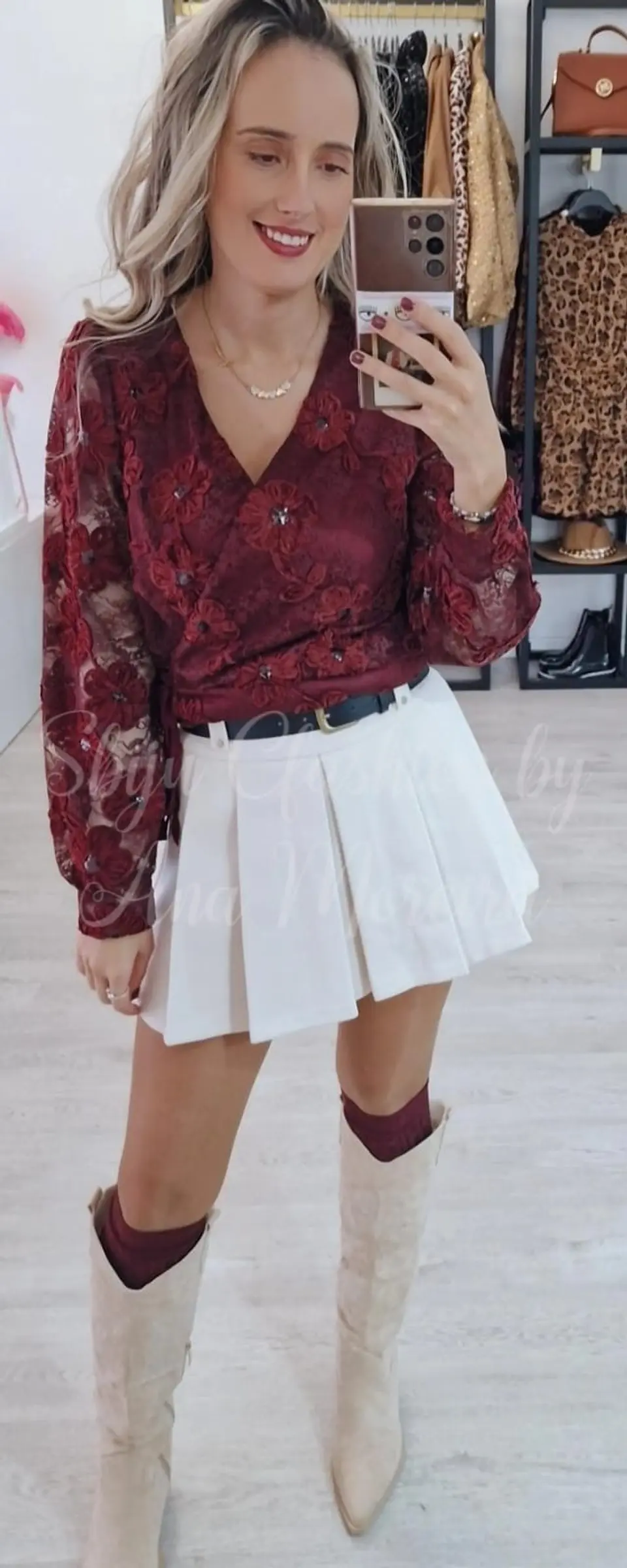 Blusa com Decote Cruzado  2