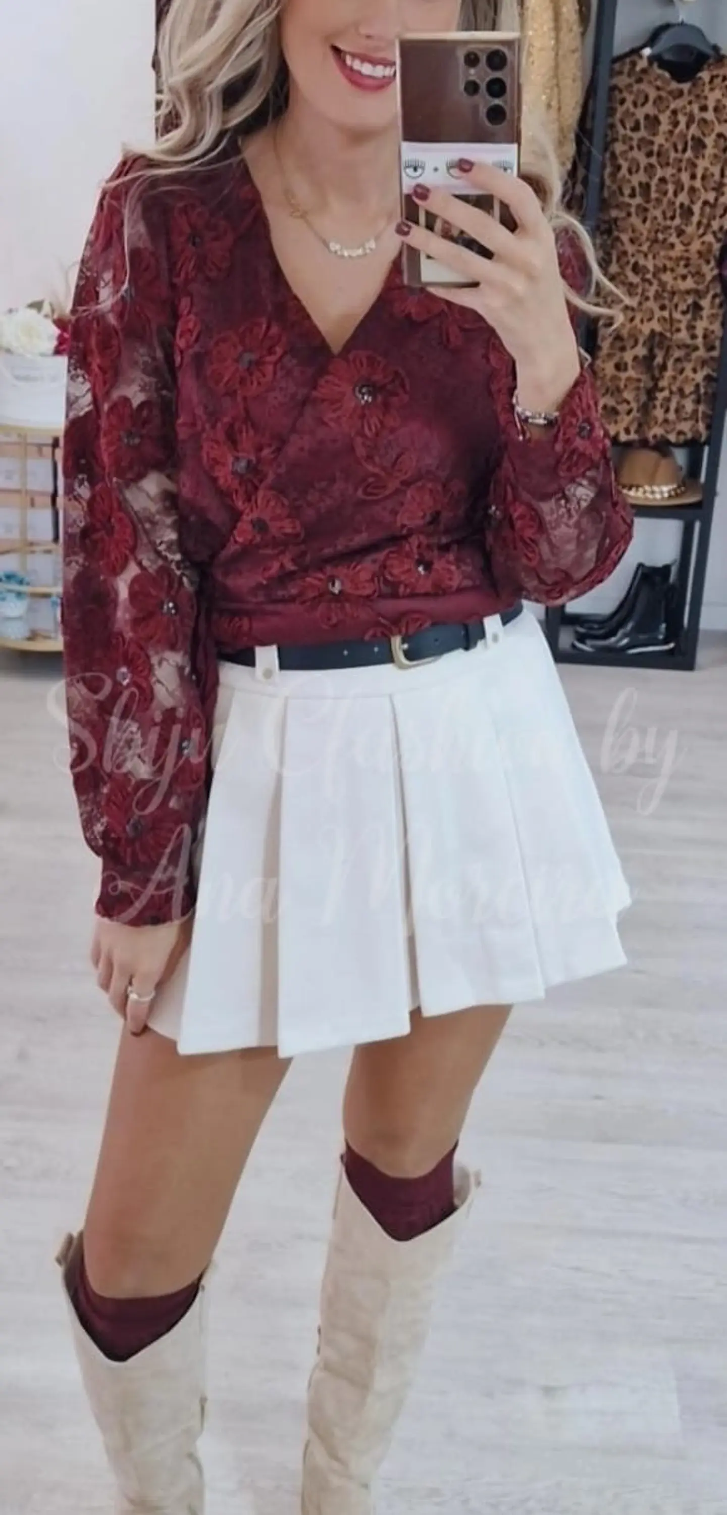 Blusa com Decote Cruzado  4