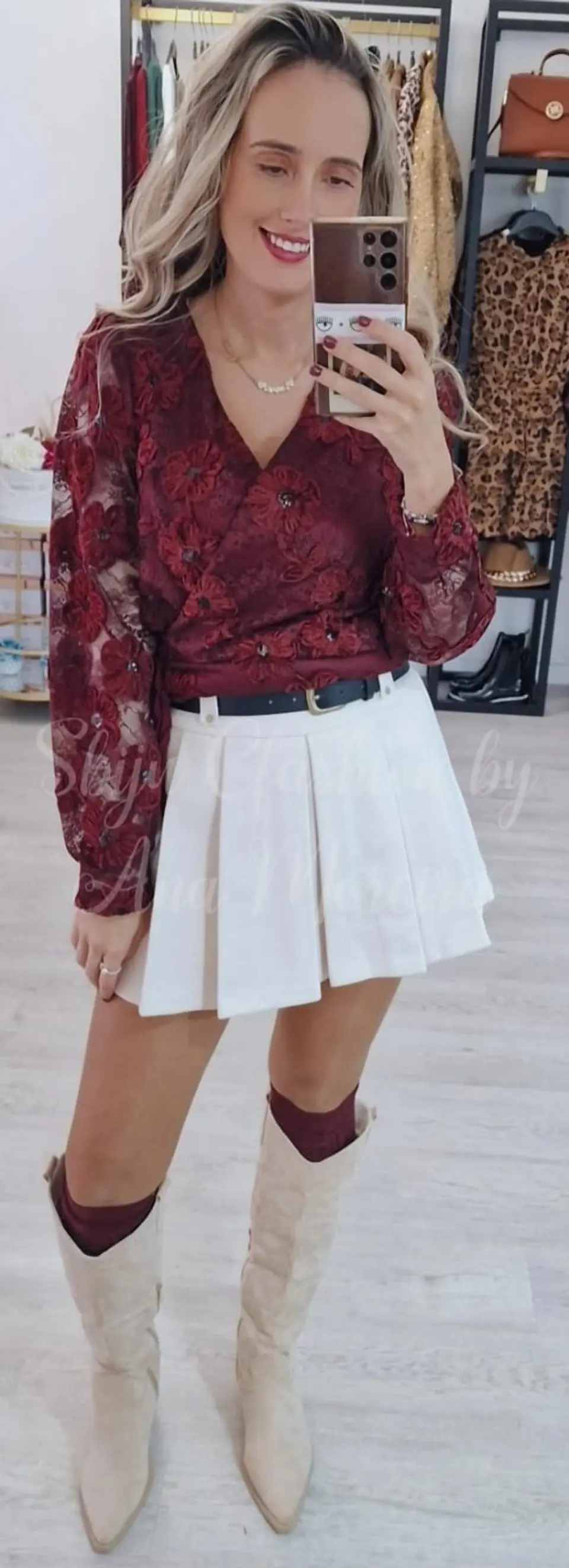 Blusa com Decote Cruzado  4