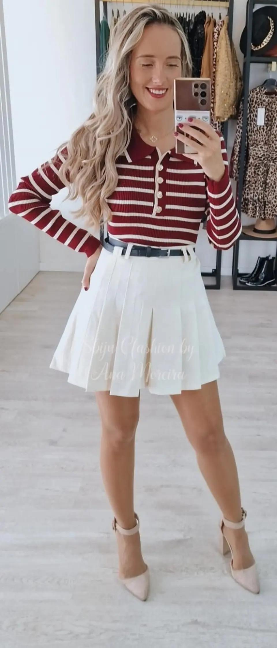 Camisola Justa com Riscas 3