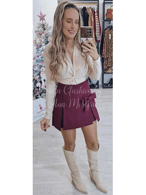 Saia-Calção com Laço