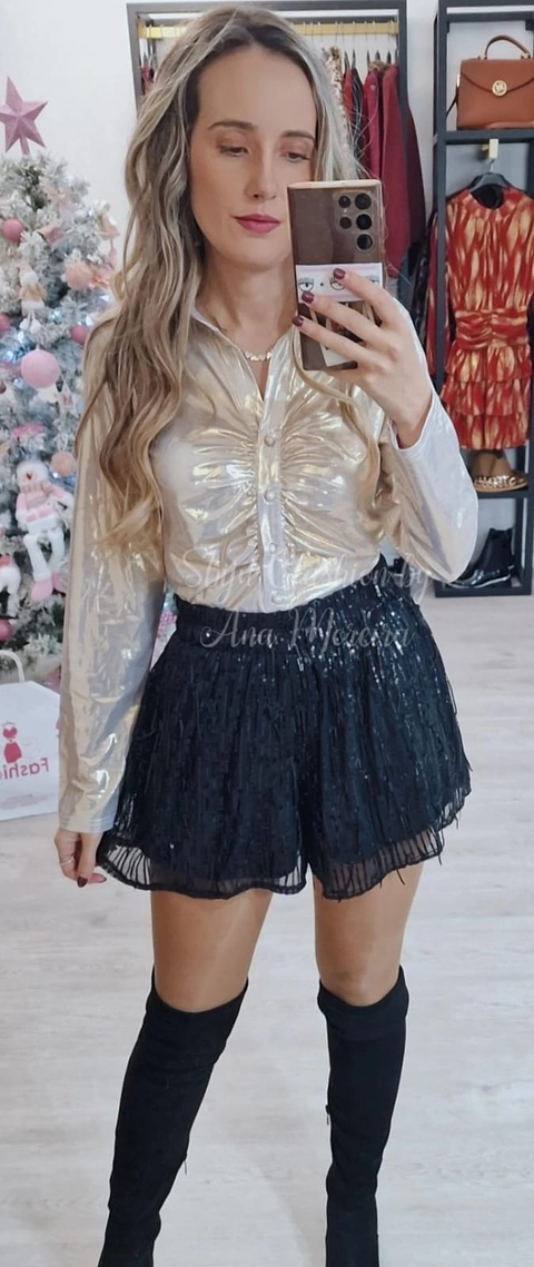 Calções com Lantejoulas