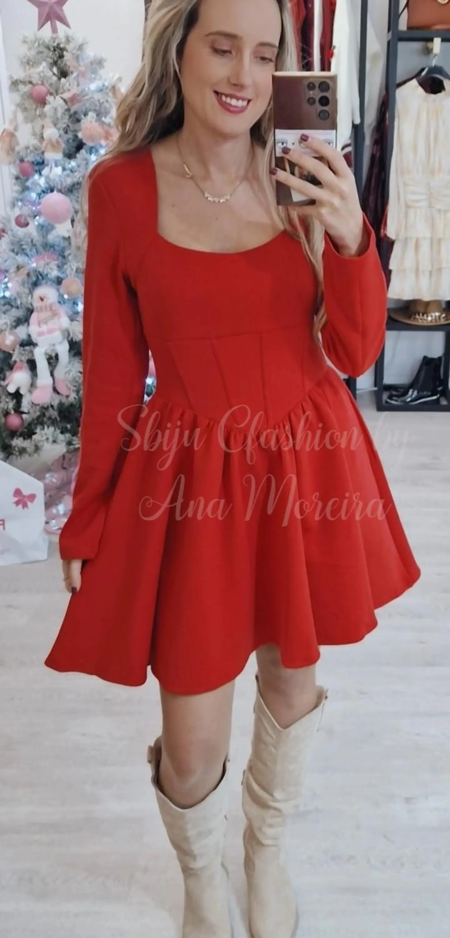 Vestido Christmas Mochy 1