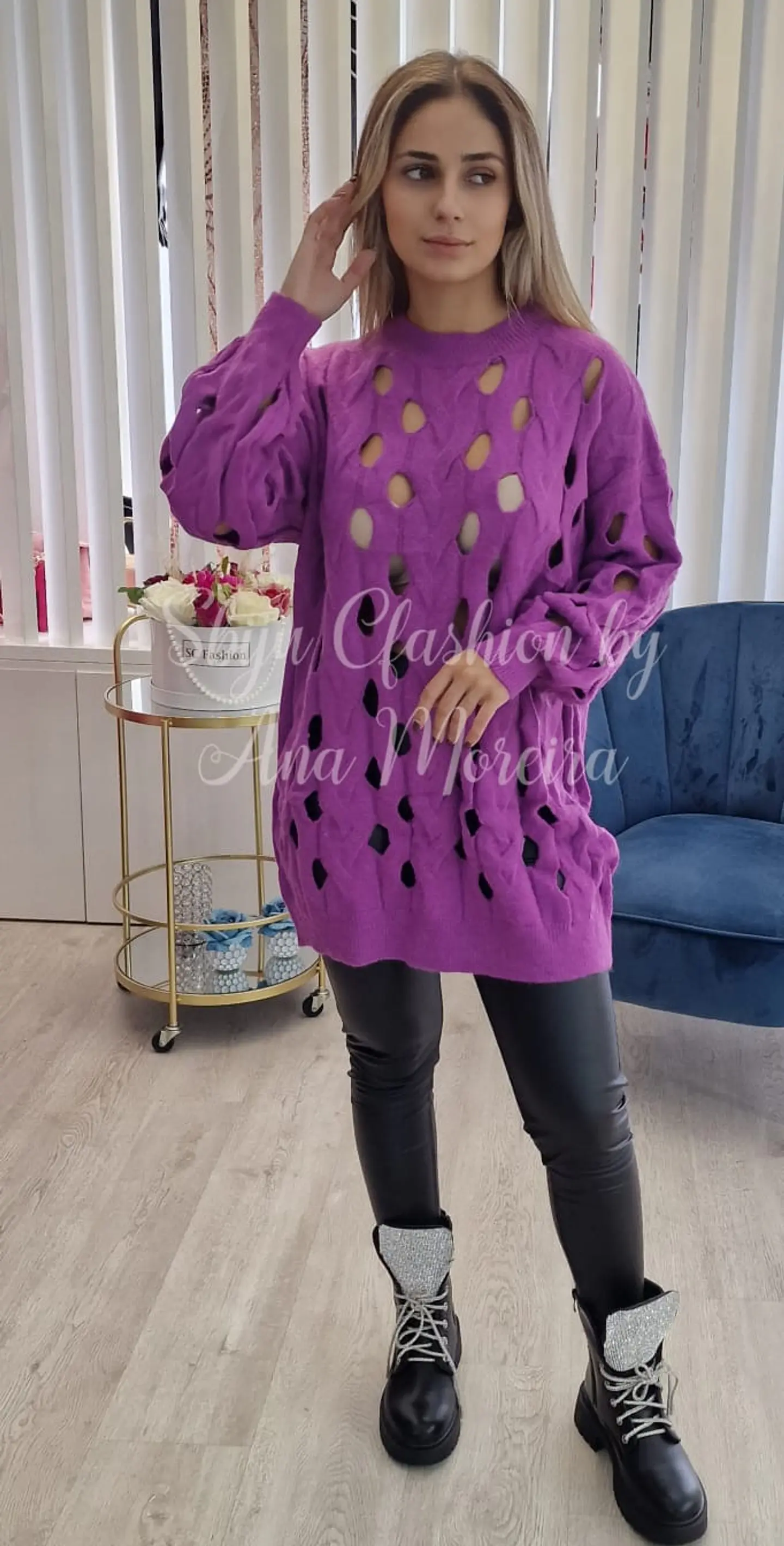 Camisola com Aberturas - TU 2