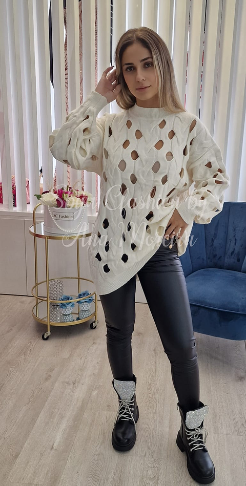 Camisola com Aberturas - TU