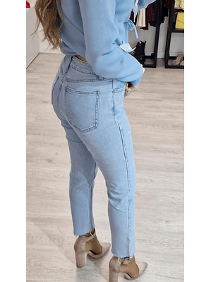 Calça Justa com Flores