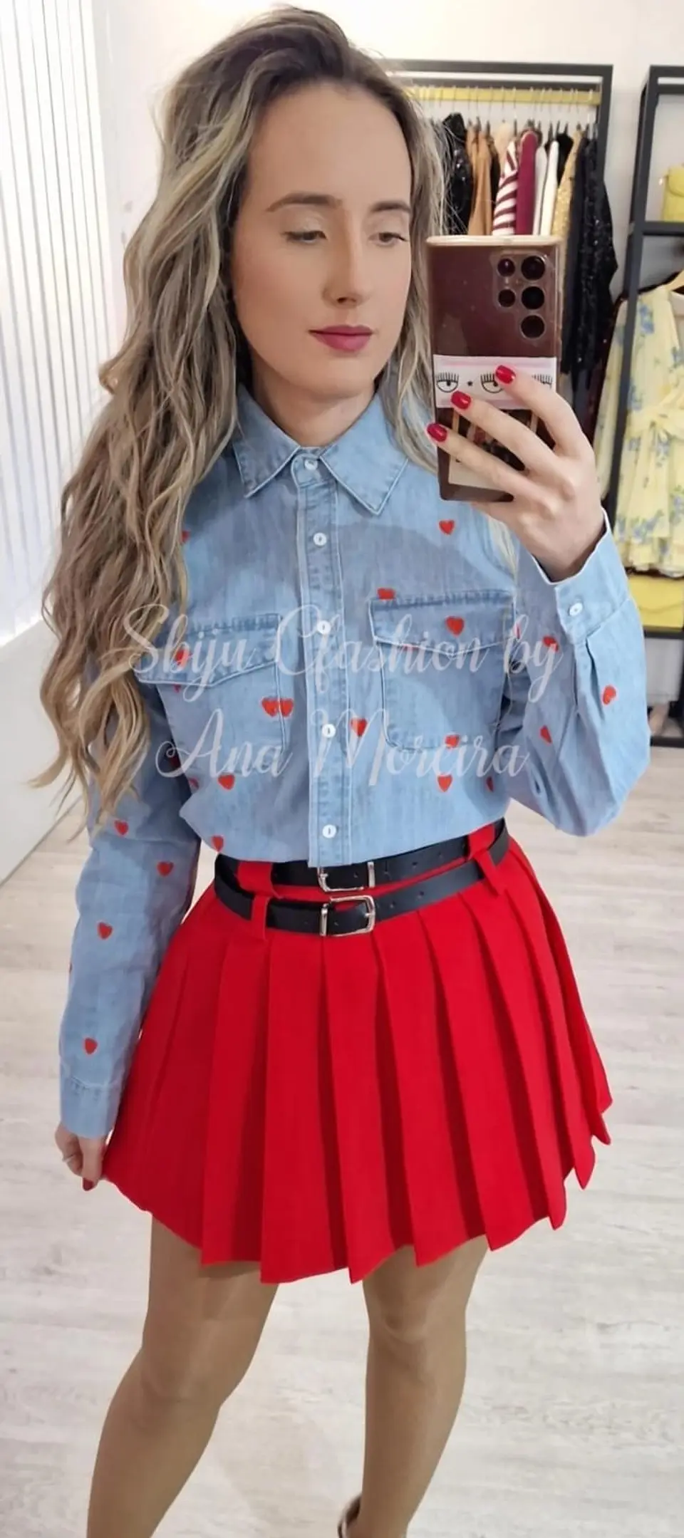 Saia-Calção com 2 Cintos 5