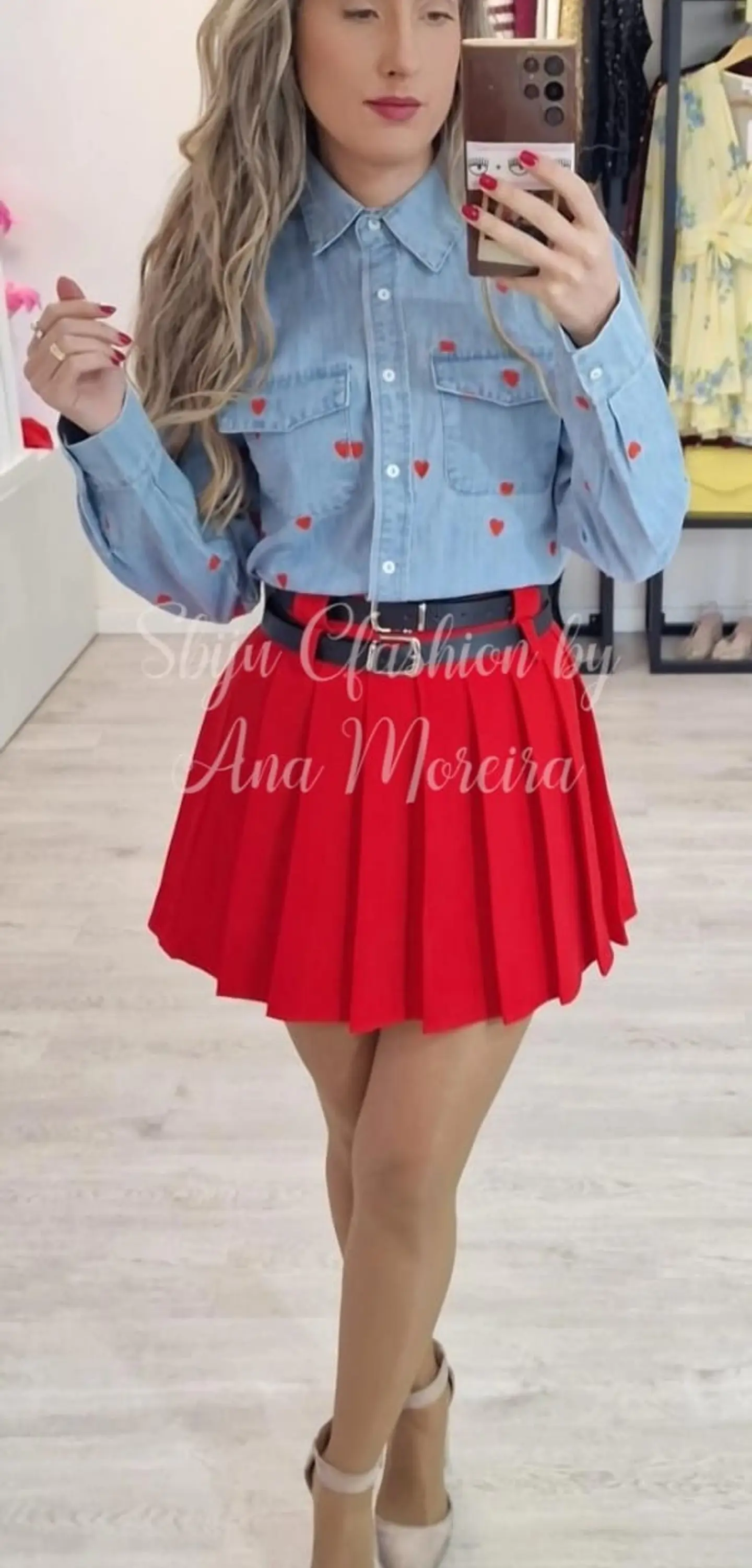 Saia-Calção com 2 Cintos 6