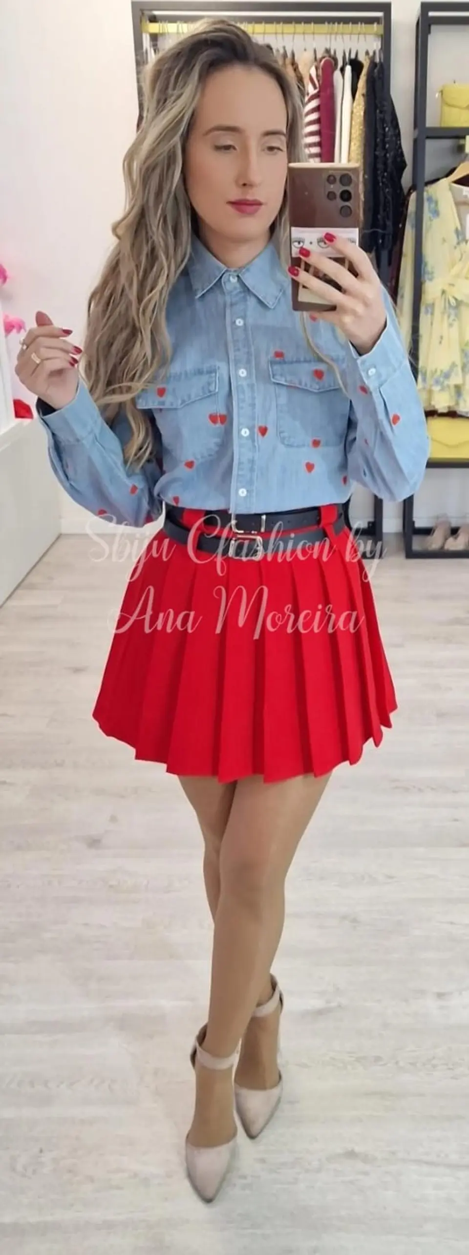 Saia-Calção com 2 Cintos 6