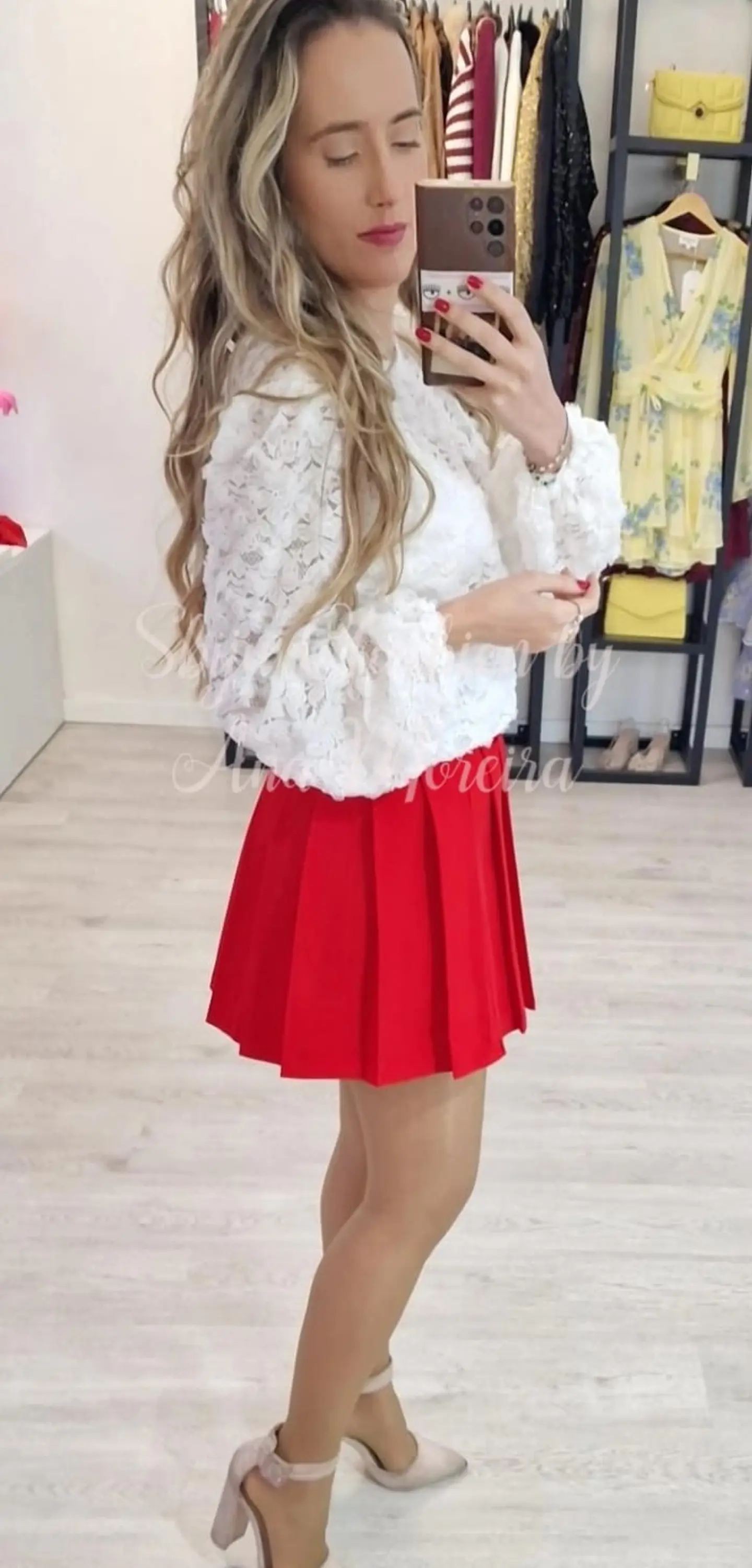 Saia-Calção com 2 Cintos 2