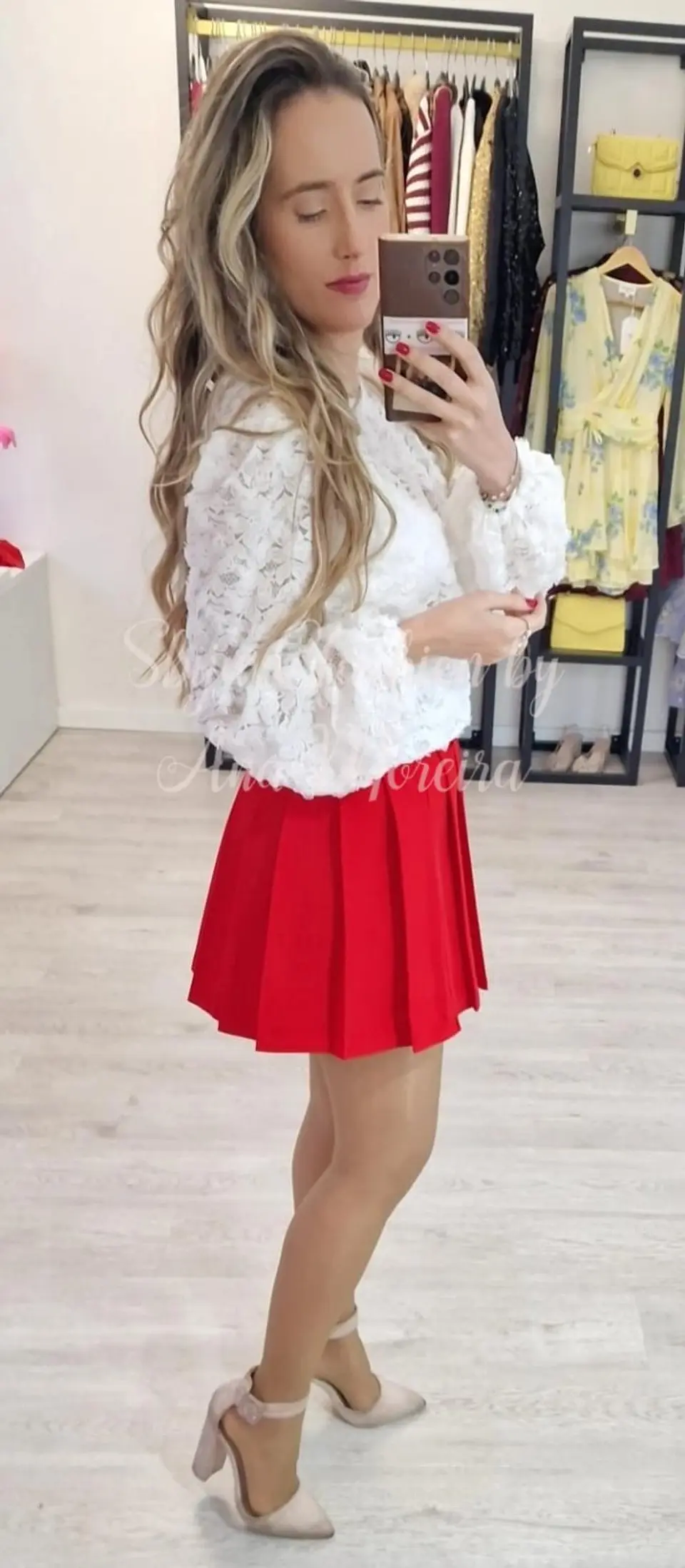 Saia-Calção com 2 Cintos 2