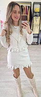 Conjunto Blazer + Saia com Detalhe de Laços - Vorschaubild 12