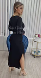Vestido com Abertura na Barriga, Nó e Duas Rachas - Vorschaubild 9