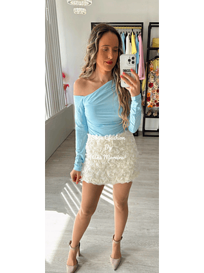 Camisola Assimétrica Elástica