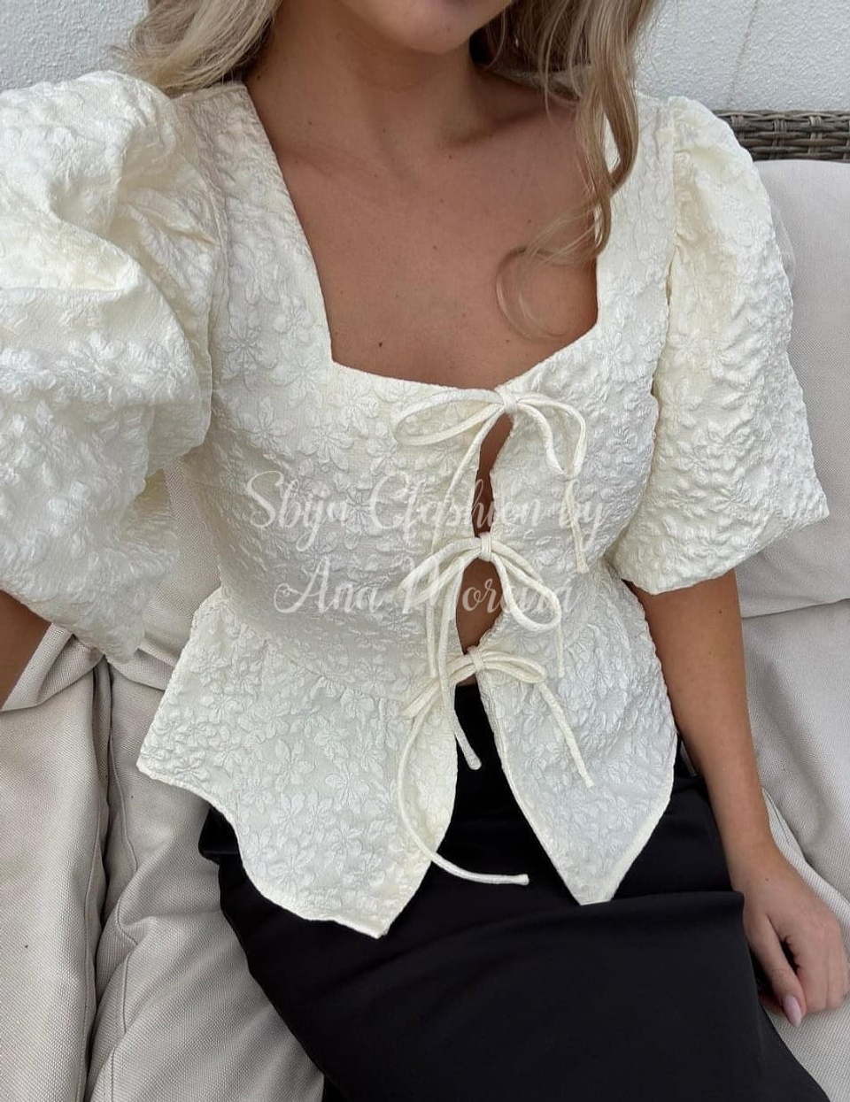 Blusa com Manga Balão 1