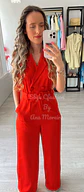 Macacão de Calça em Seda - thumbnail 1