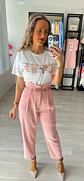 T-shirt “Love” em Tons de Rosa  - Vorschaubild 6