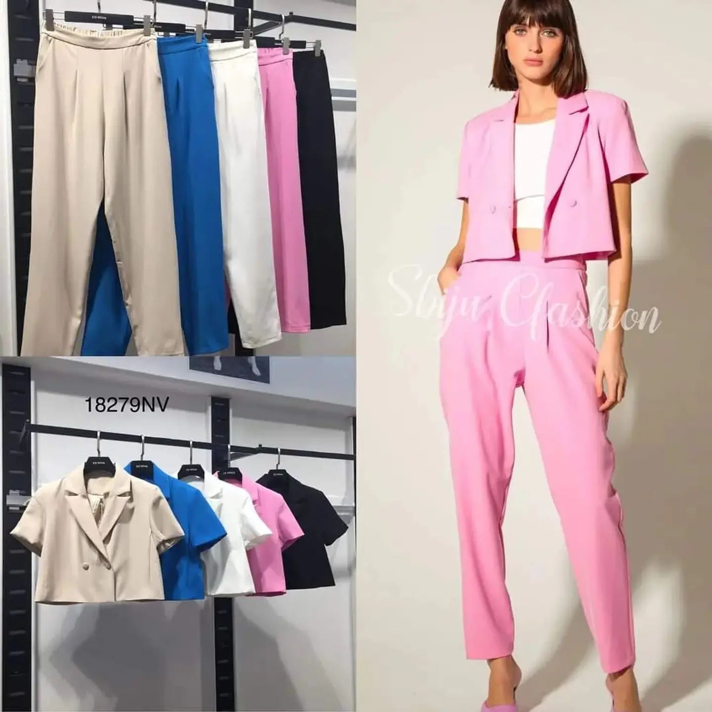 Fato de Casaco de Manga Curta 2