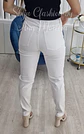 Calça branca com brilhantes na frente - S - Vorschaubild 3