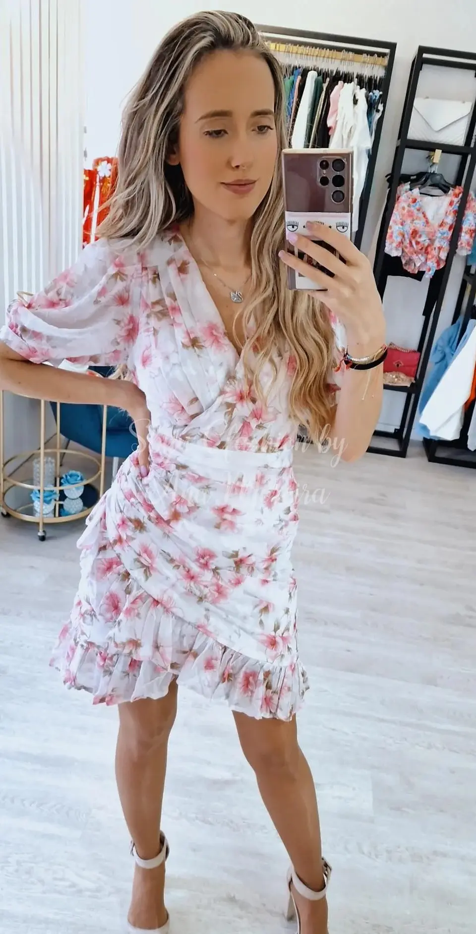 Vestido florido Lily McBee - S 4
