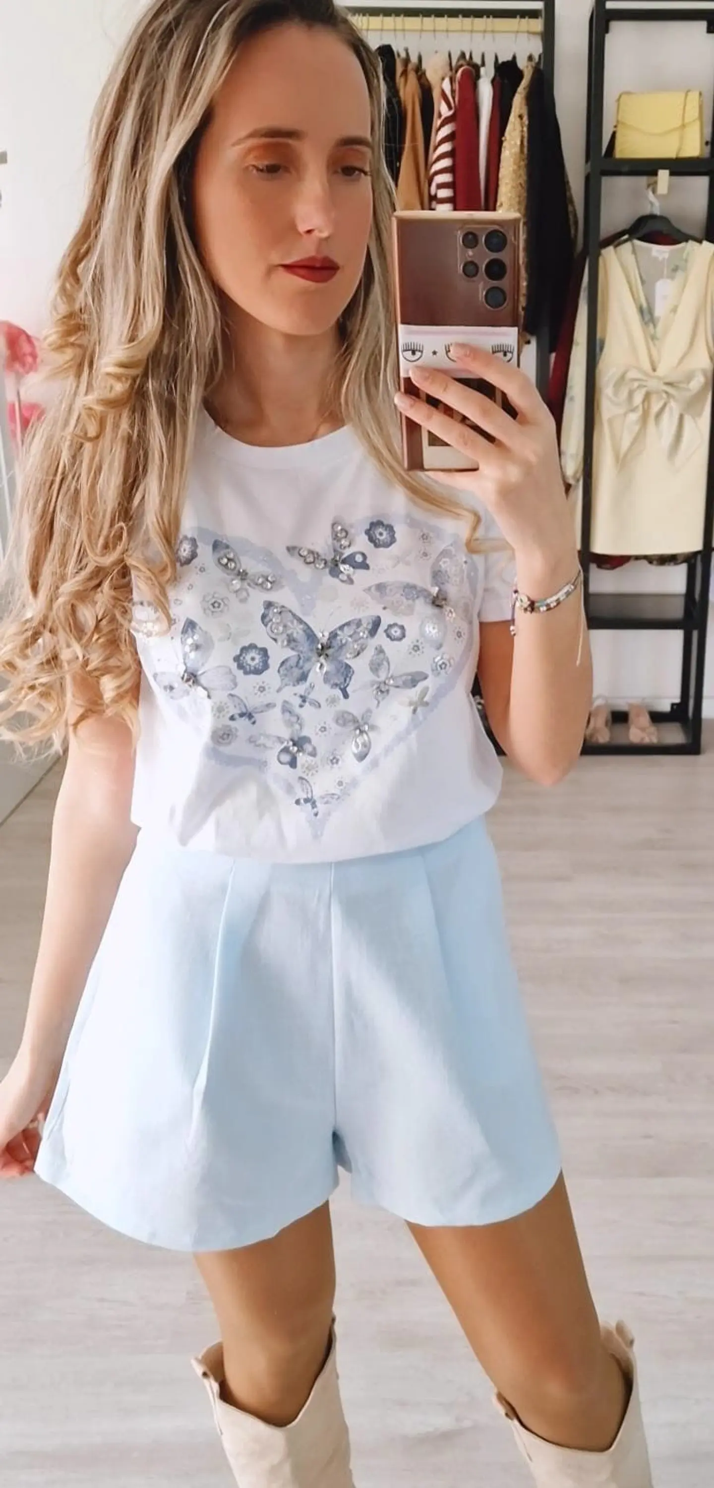 Conjunto em linho – Blazer e calção Mochy 5