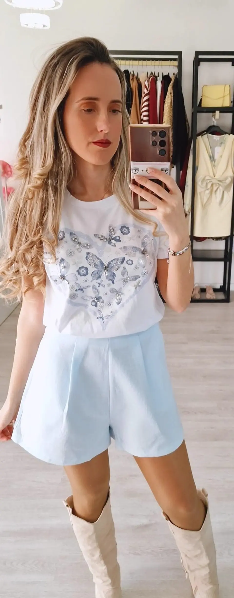 Conjunto em linho – Blazer e calção Mochy 5