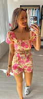 Conjunto estampado de top e calção - Thumbnail 2